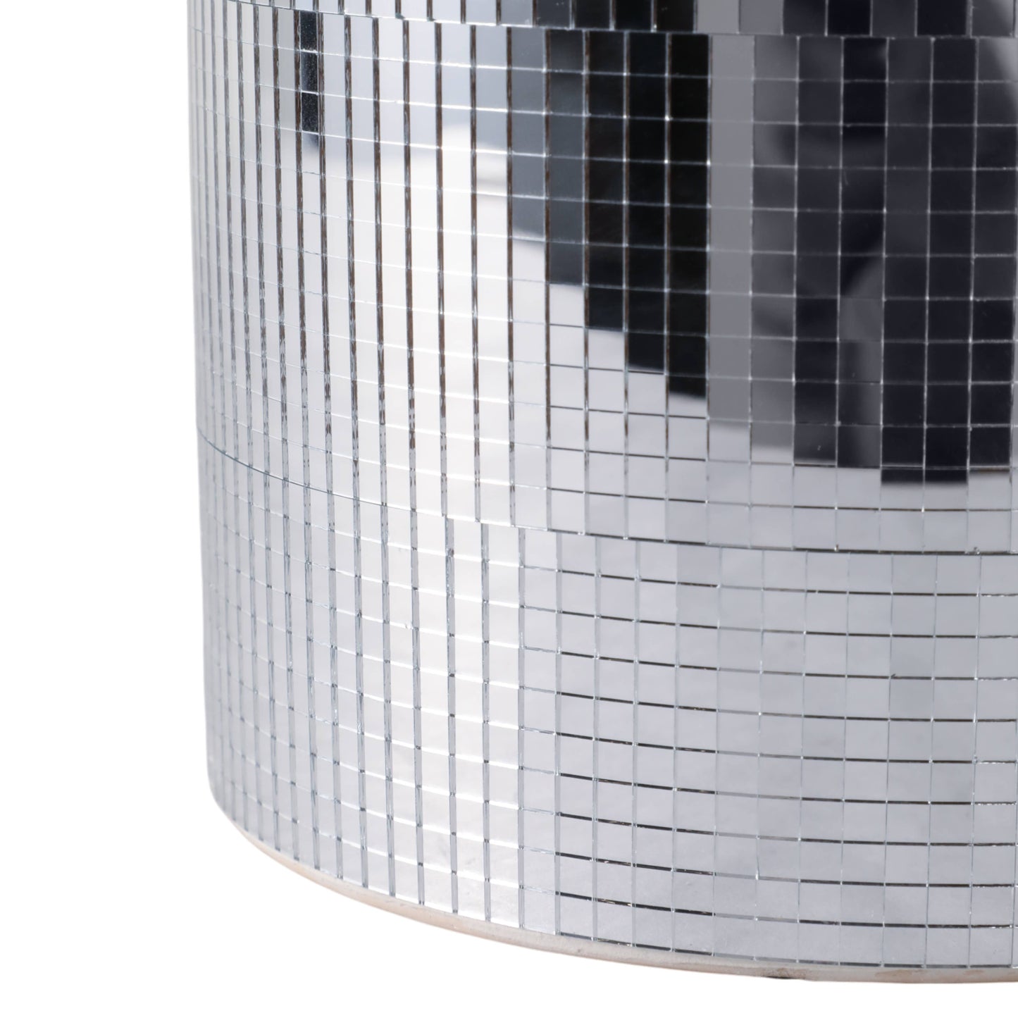 Ceramic Elegant Disco Planters  - Silver,