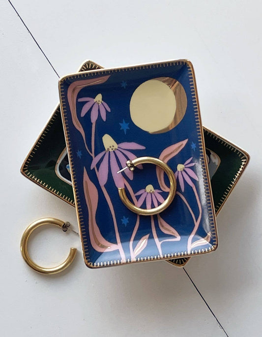 Fleur Porcelain Trinket Dish