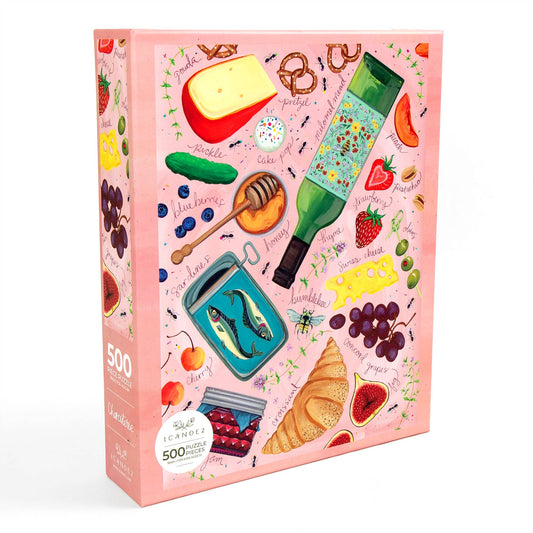 Charcuterie Food - 500 Piece Jigsaw Puzzle