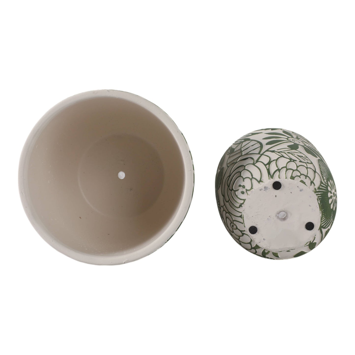 Ceramic Floral Power Planters