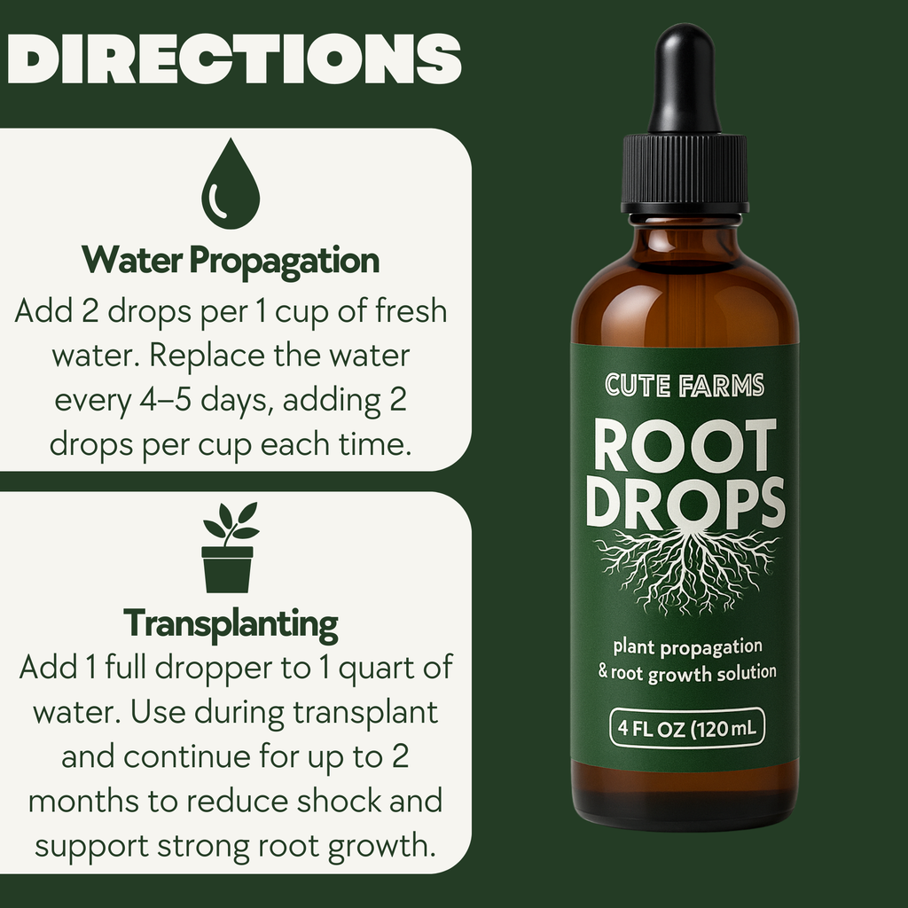 Root Drops – Plant Propagation & Transplant Booster