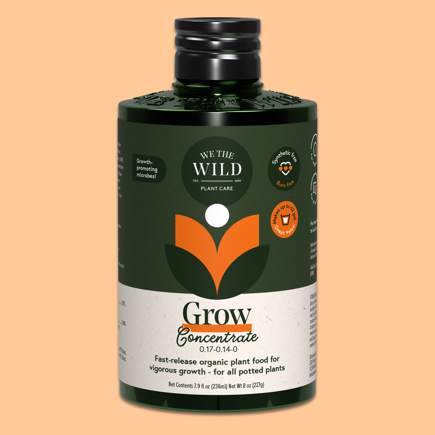 Grow Organic Plant Food Concentrate 8 oz