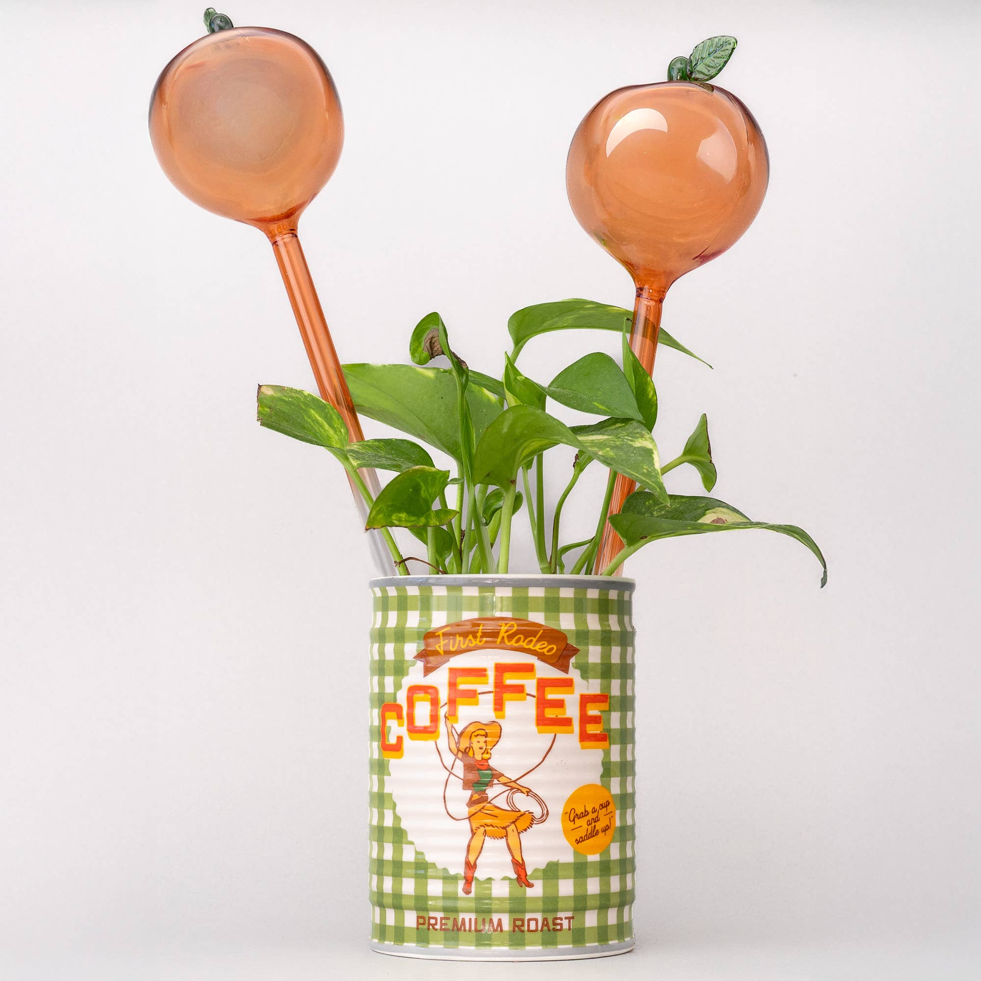 Watering Globes, Peaches