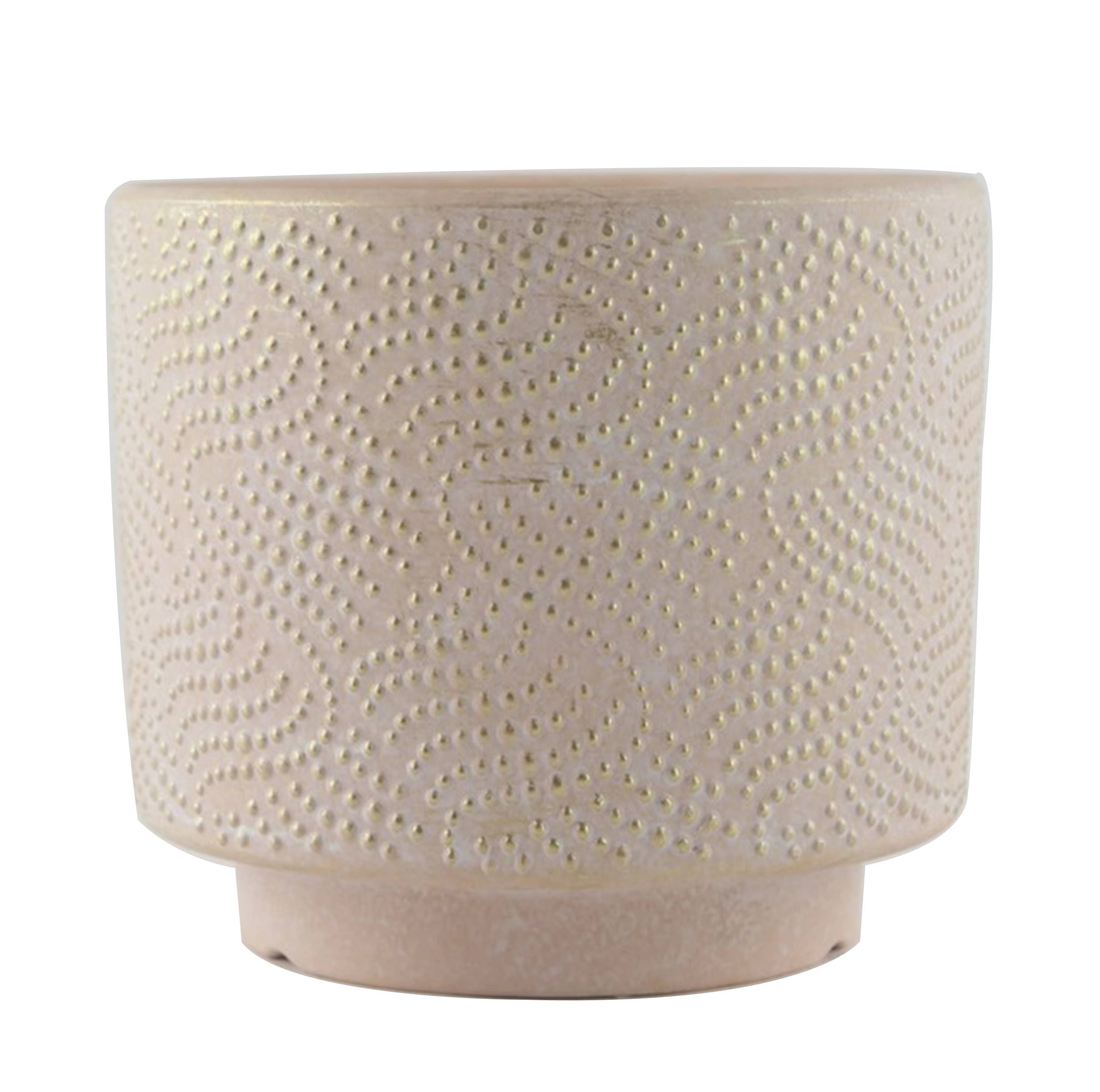 BEADED ELEGANCE PLANTER, 5.51" NESTED WITH 80301