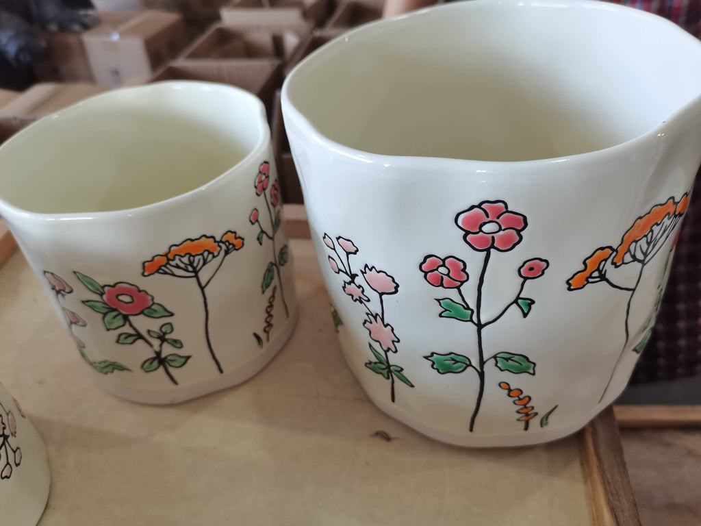 GARDEN BLOOM 5" PLANTER, 5"/6.5"