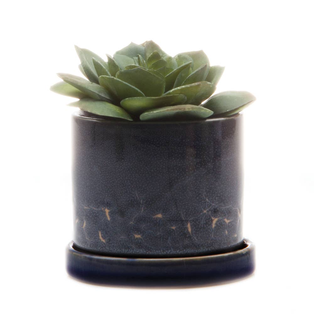 Ceramic Pot With Drainage Hole - Minute 2 Sizes 16 Colors
