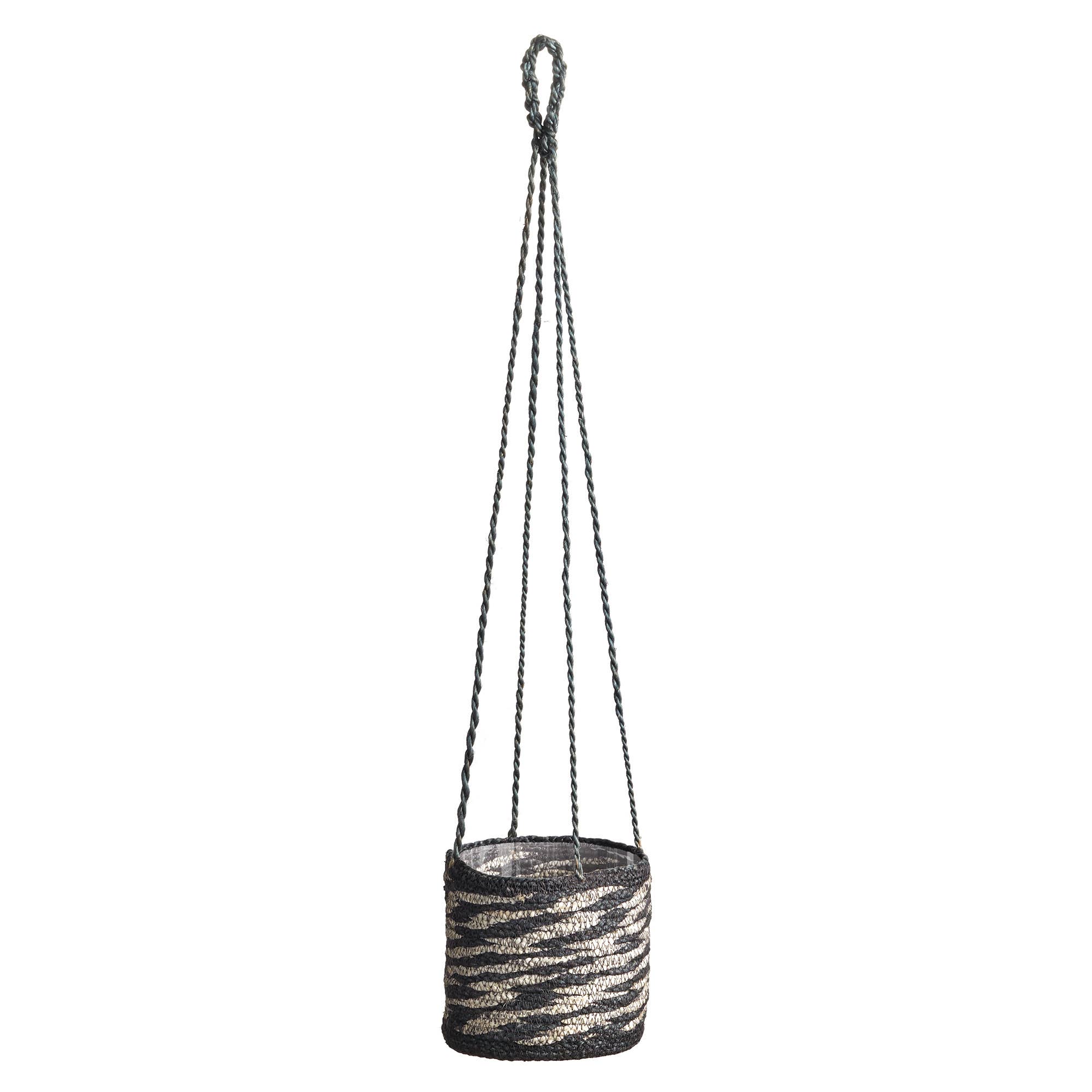 Naledi Jute Hanging Basket 7.75"