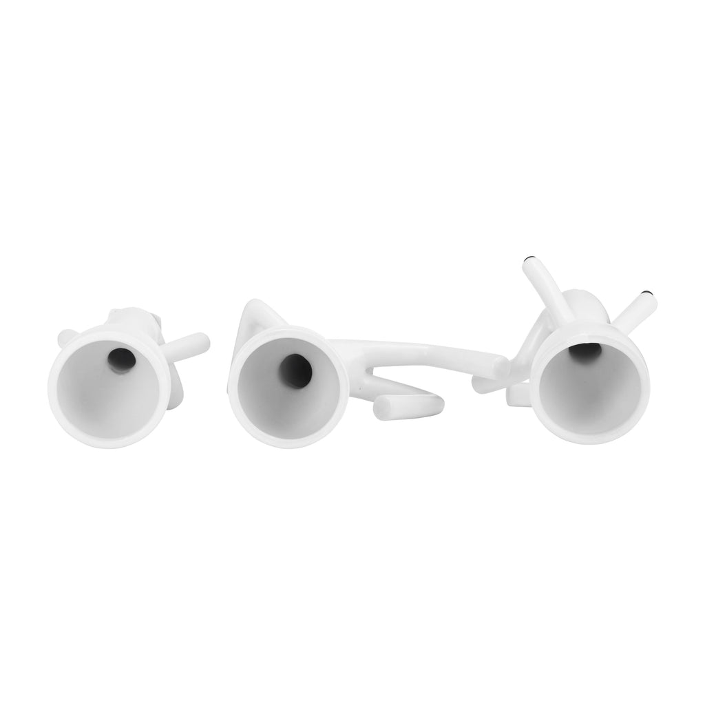 White Ceramic Sitting Humans