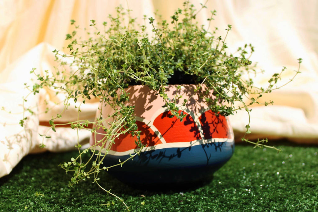 Flora Planter Pot | Ceramic | Design: Sunset