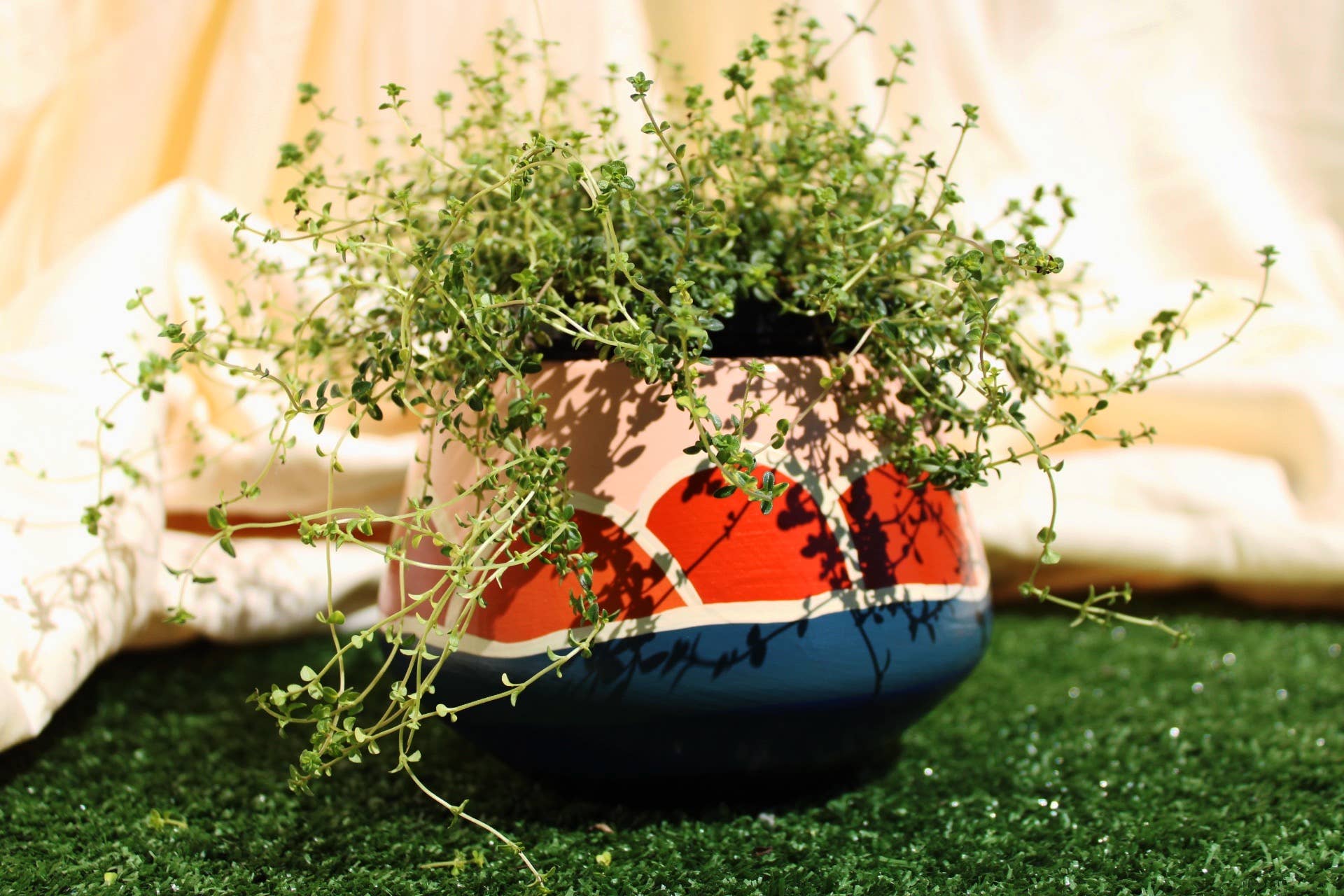 Flora Planter Pot | Ceramic | Design: Sunset