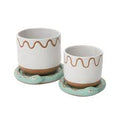 Bindi Pot With Saucer