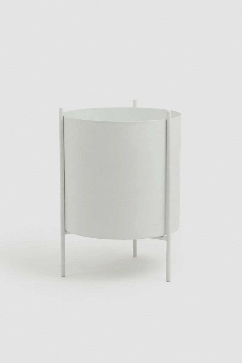 Large White Botanic Plant Pot with Stand