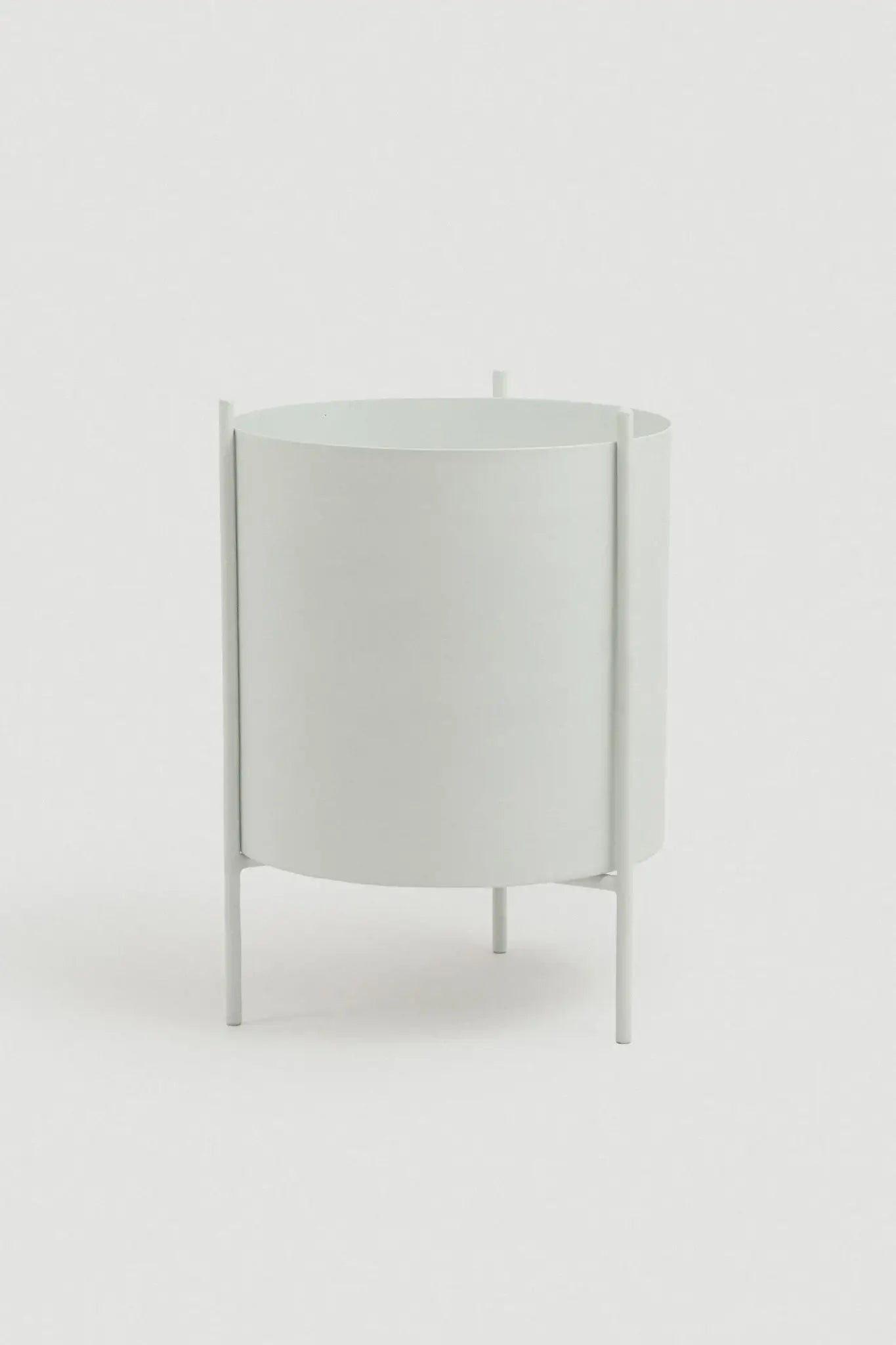 Large White Botanic Plant Pot with Stand