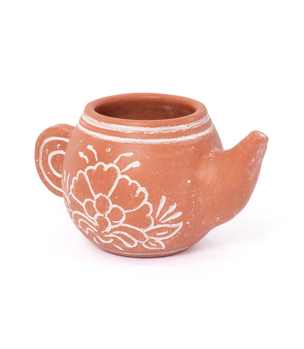 Vasanta Teapot Planter - Terracotta