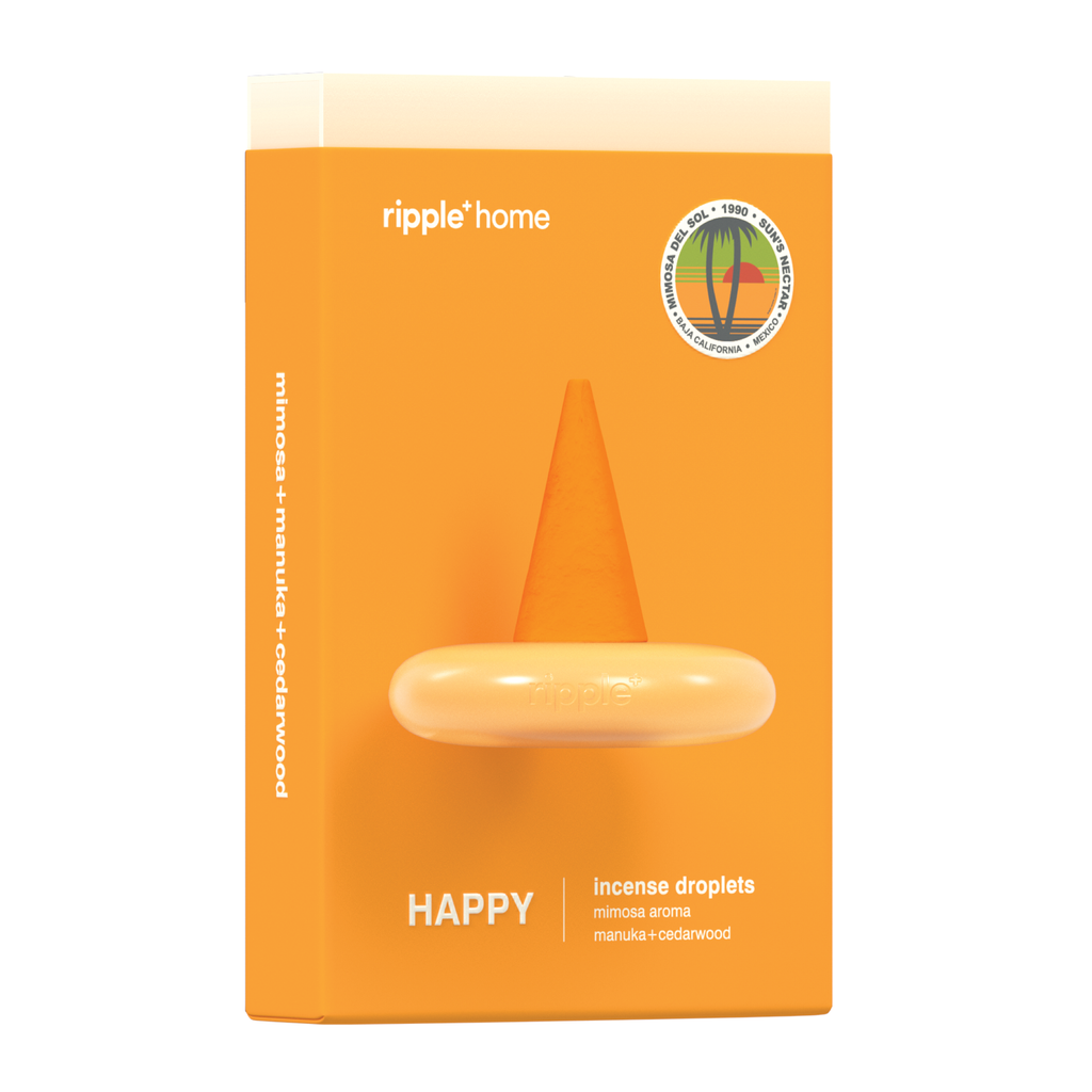 Ripple⁺ Happy Incense Droplets – Mimosa – 26 Droplets