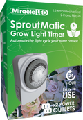 SproutMatic 2-Outlet Automatic Grow Light Timer