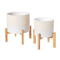 Calvia pot with stand