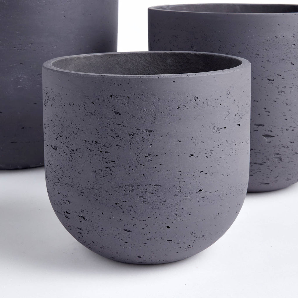 Concretelite Terranea Pots, Black