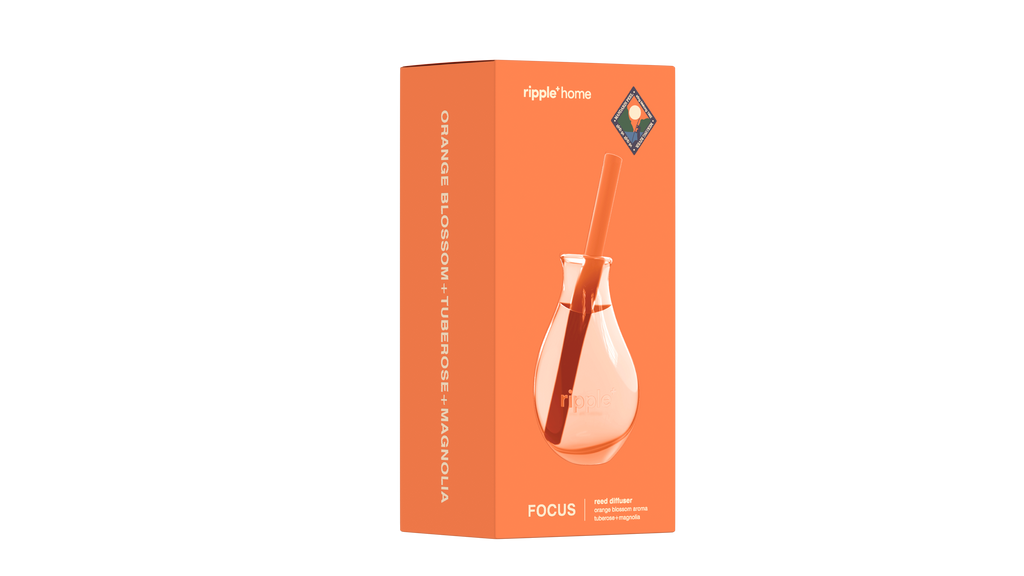 Ripple⁺ Focus Reed Diffuser – Orange Blossom – 150ml