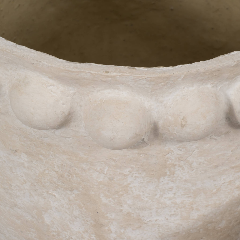 White Ceramic Bubble Rim