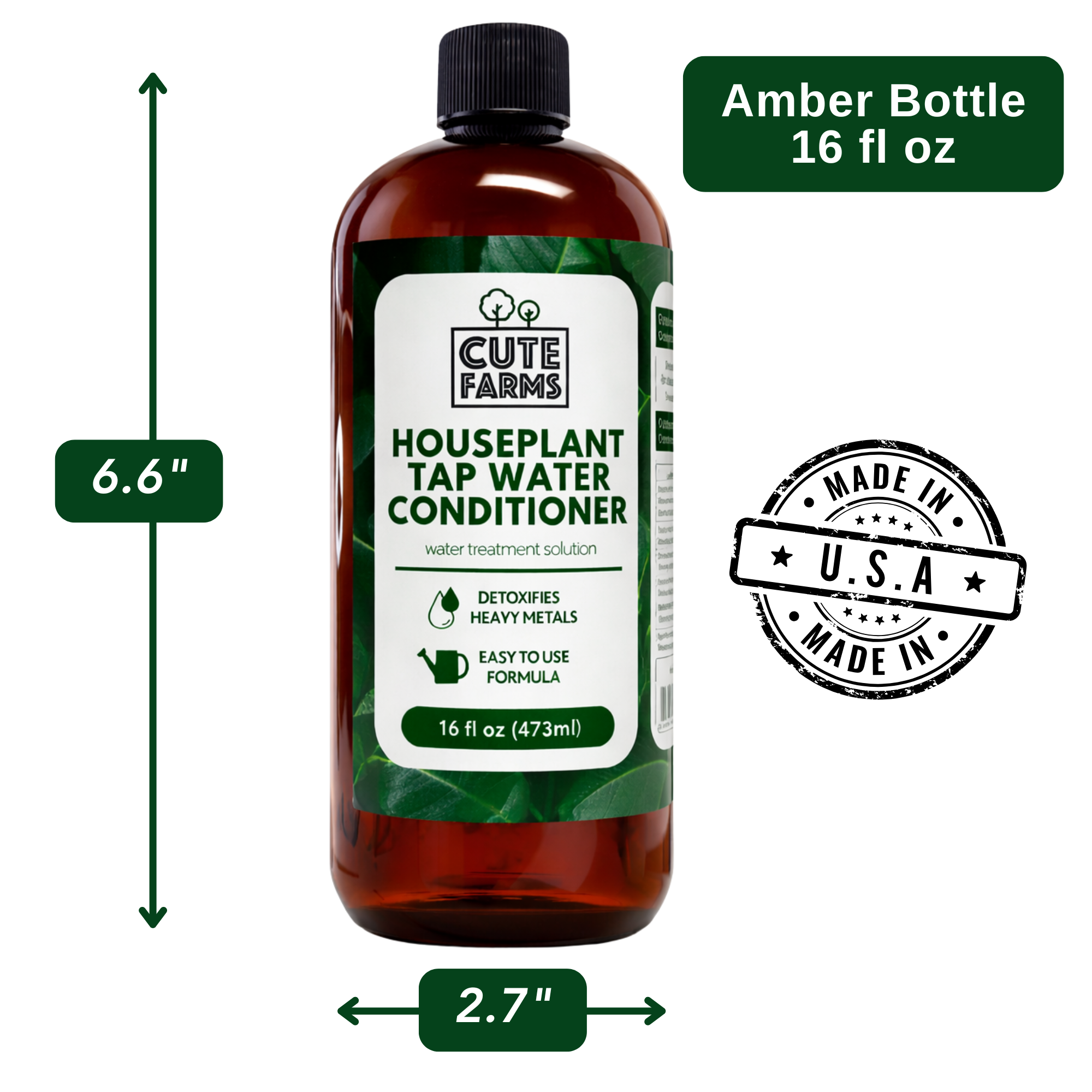 Tap Water Conditioner for Houseplants & Hydroponics