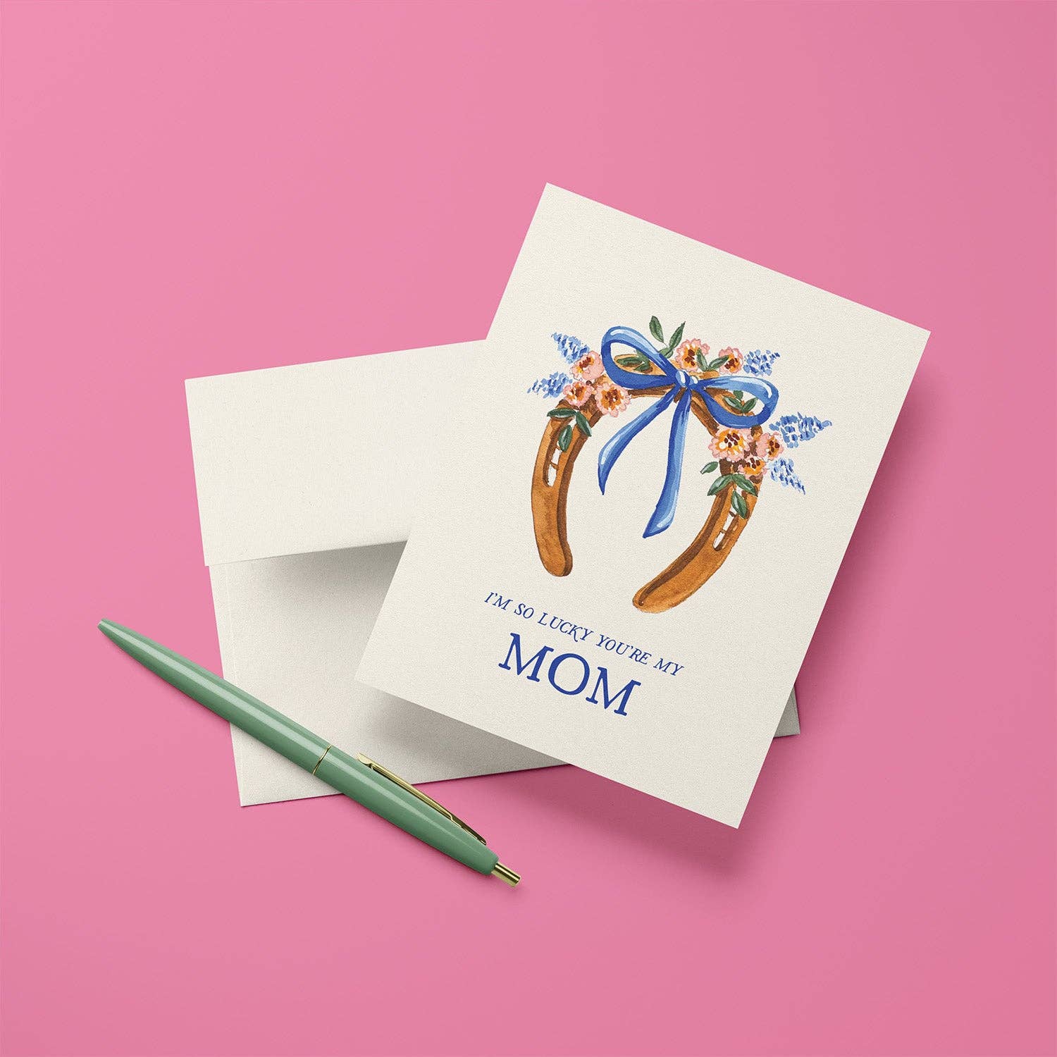 Horseshoe Mother's DayA2 Greeting Card