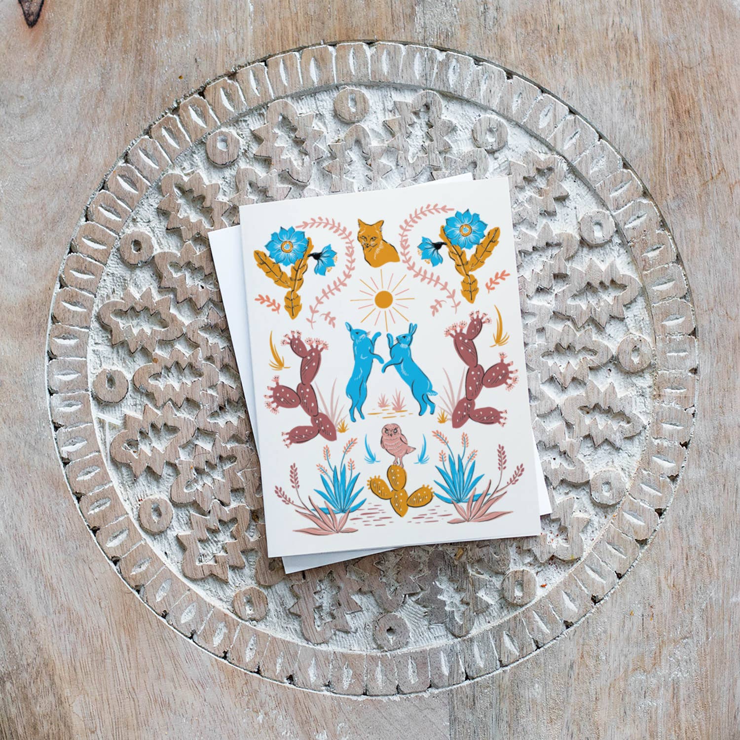 Blank Card: Desert Folk