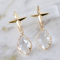 Cystal Opalite Star Earrings