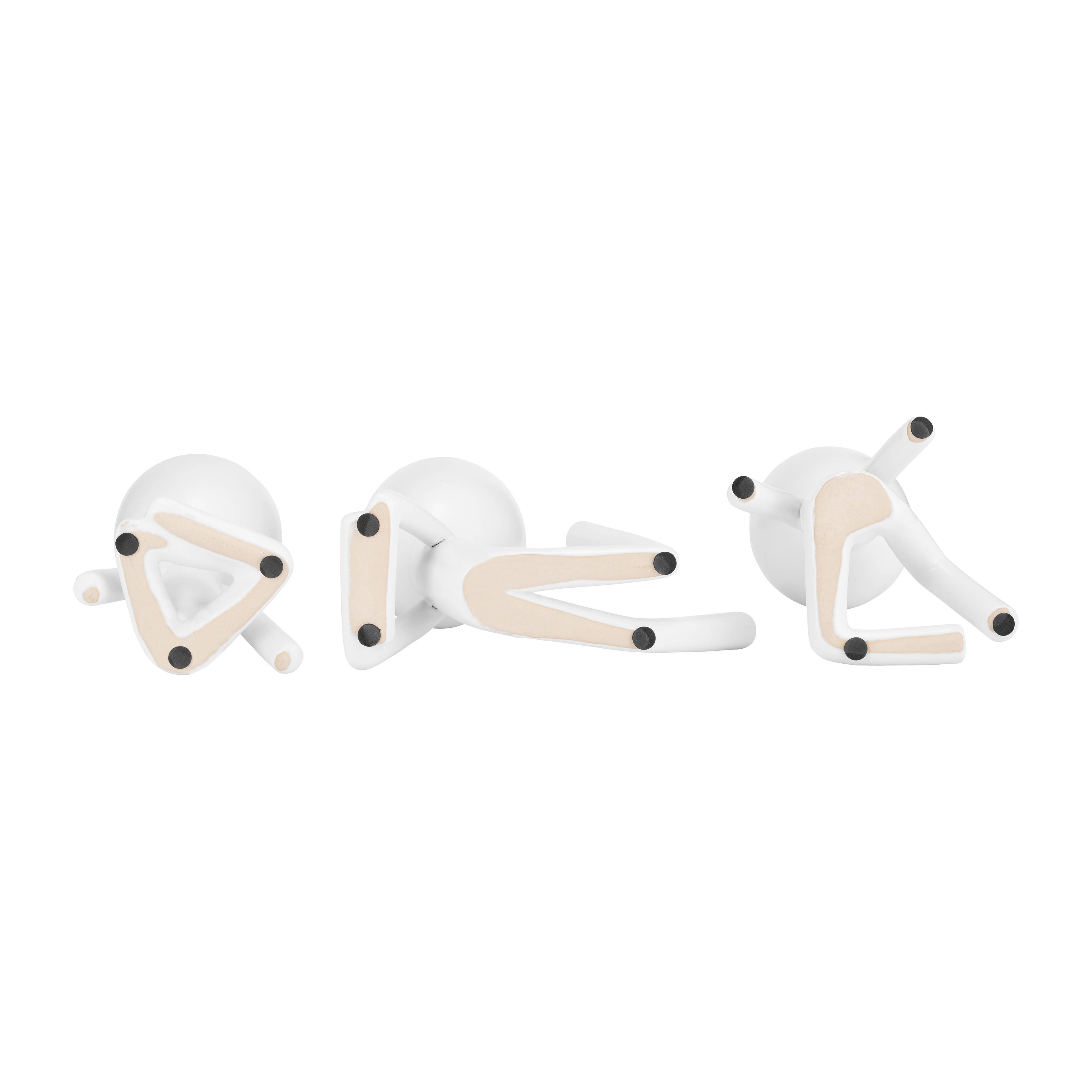 White Ceramic Sitting Humans
