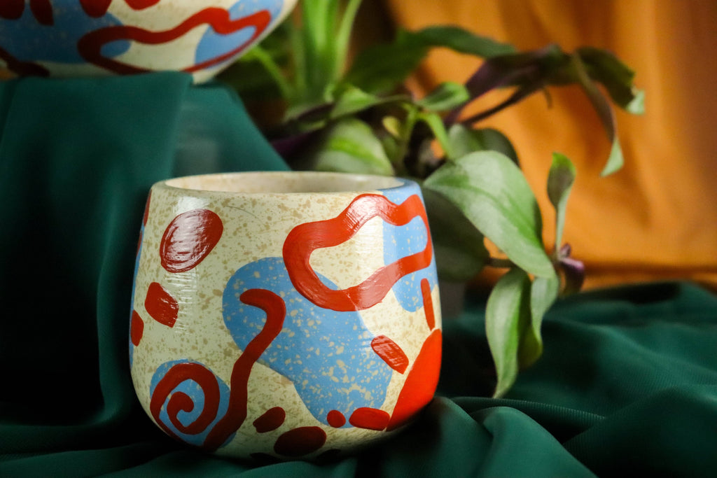 Round Planter Pot | Ceramic | Design-Icebox Canyon