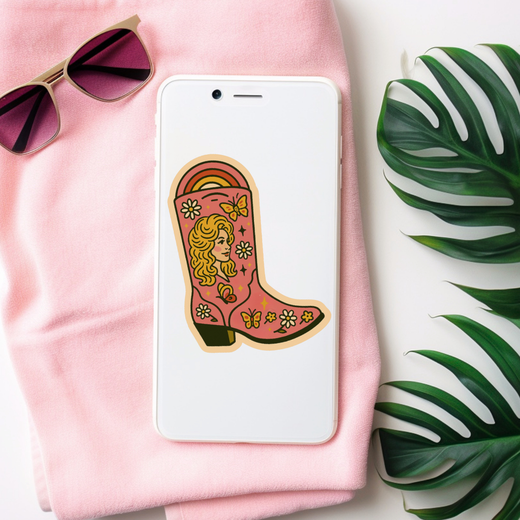 Dolly Boot Sticker 