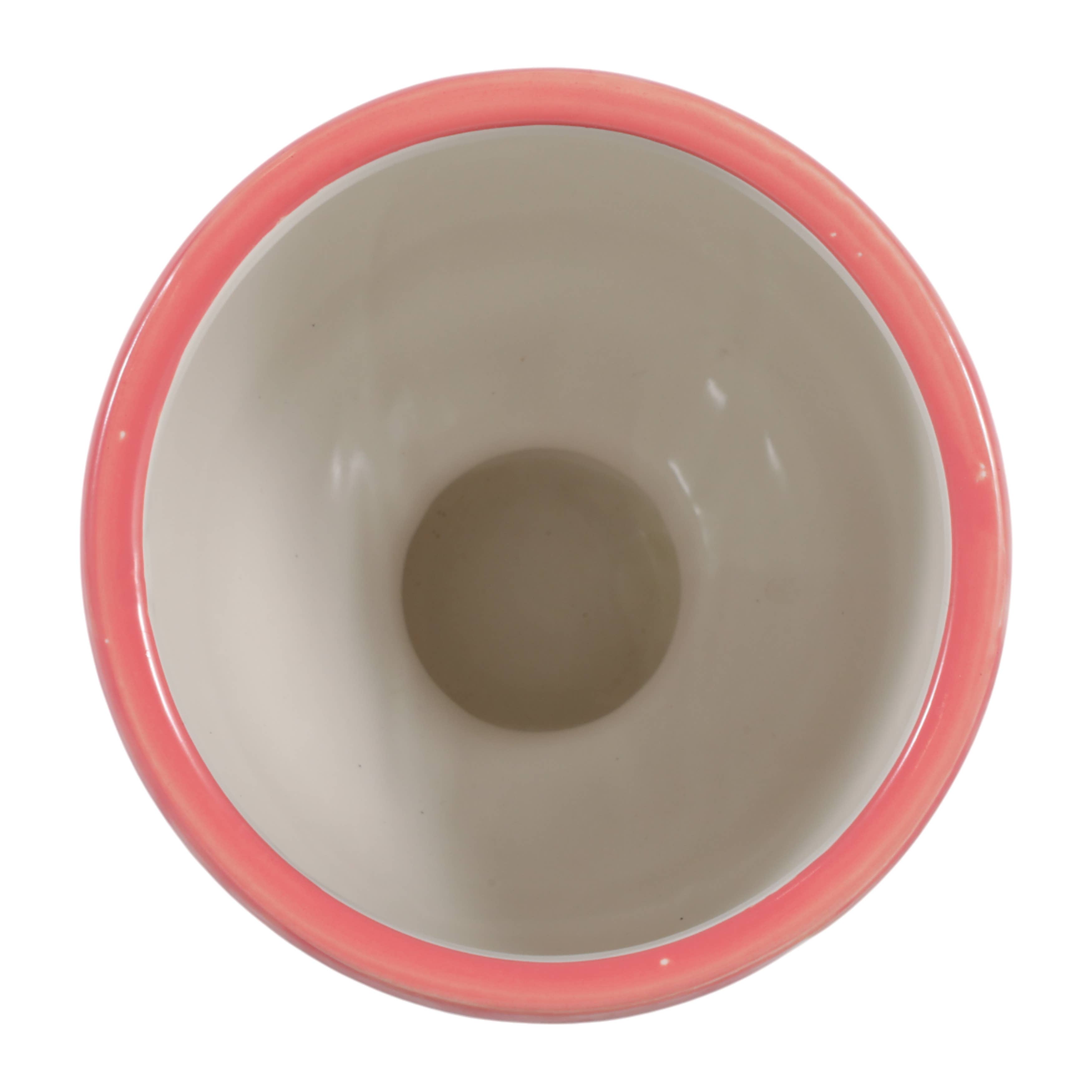 Pink Ceramic Frida Face Pretty Eyelash