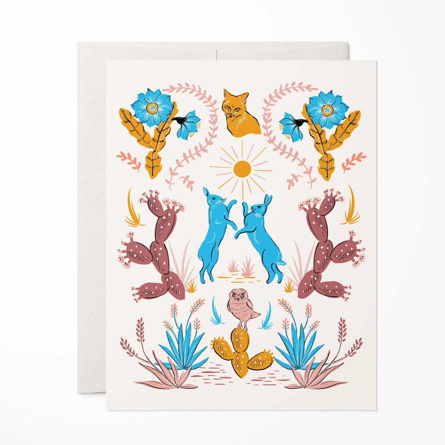 Blank Card: Desert Folk