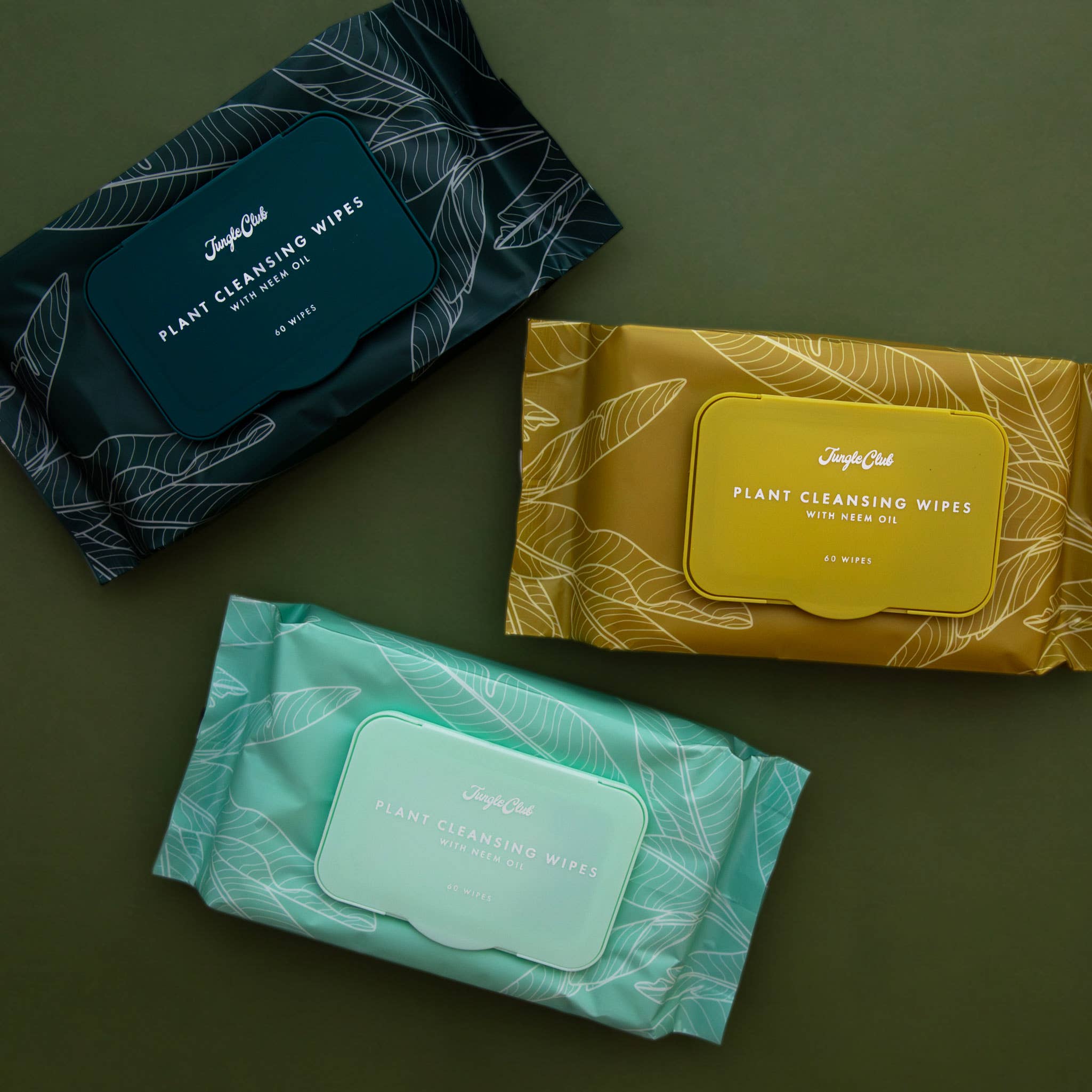 Plant Cleansing Wipes | Palm | Neem Oil Infused