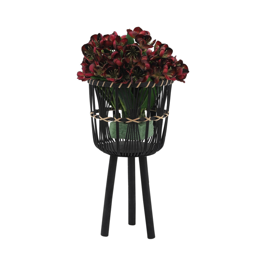 Bamboo Tripod Base Planters