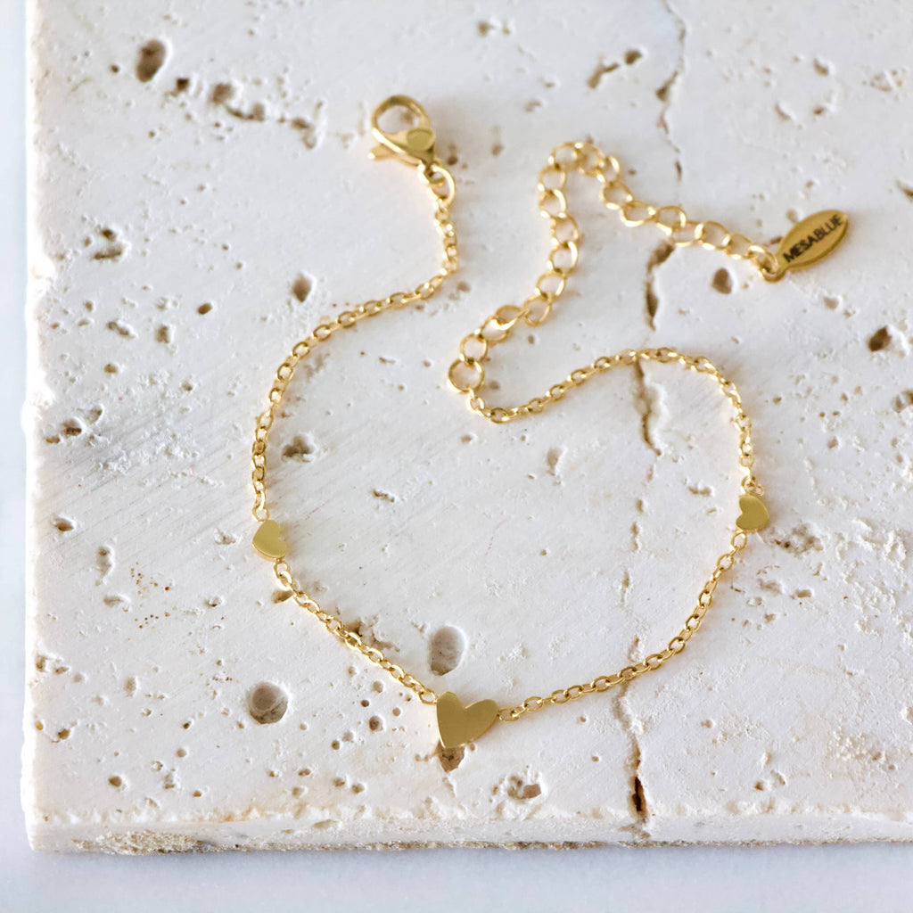 Triple Heart Bracelet - Waterproof