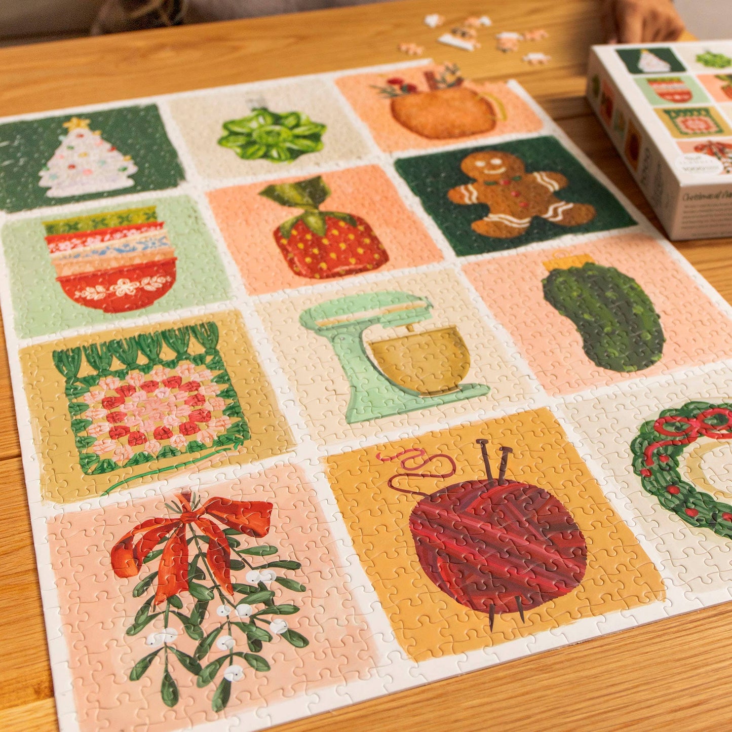 Christmas At Nana's House - 1,000 Piece Jigsaw Puzzle