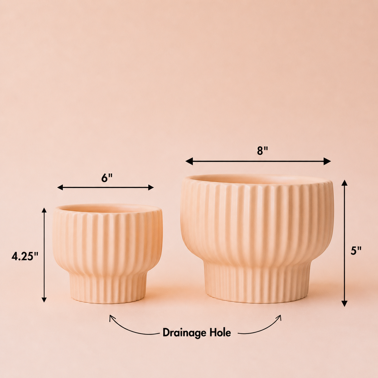 Presley Pedestal Planter | Ballerina