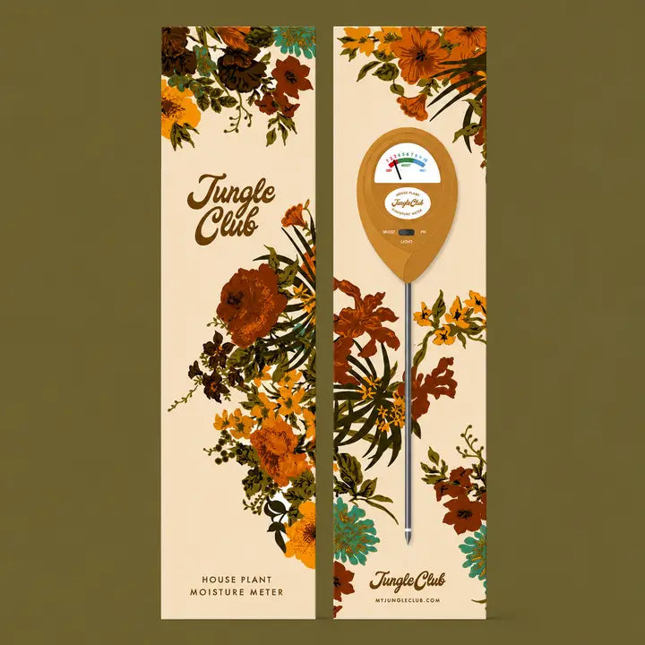 Jungle Club Moisture Meter - Beverly Floral Tropical Orange