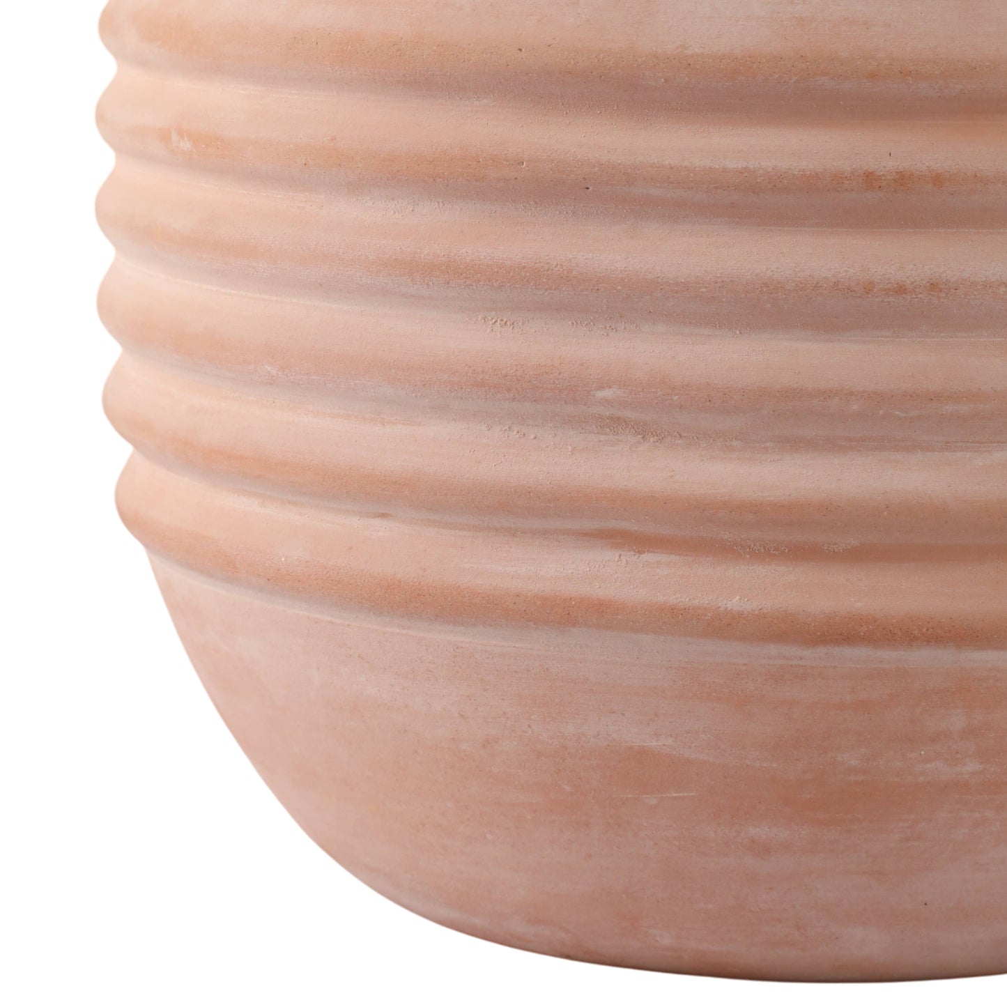 Ceramic Ribbed Planter Pots