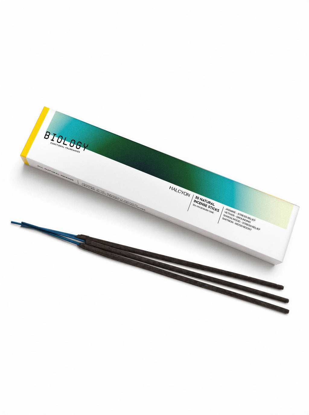 HALCYON | Jasmine, Sandalwood, Saffron | Natural Incense