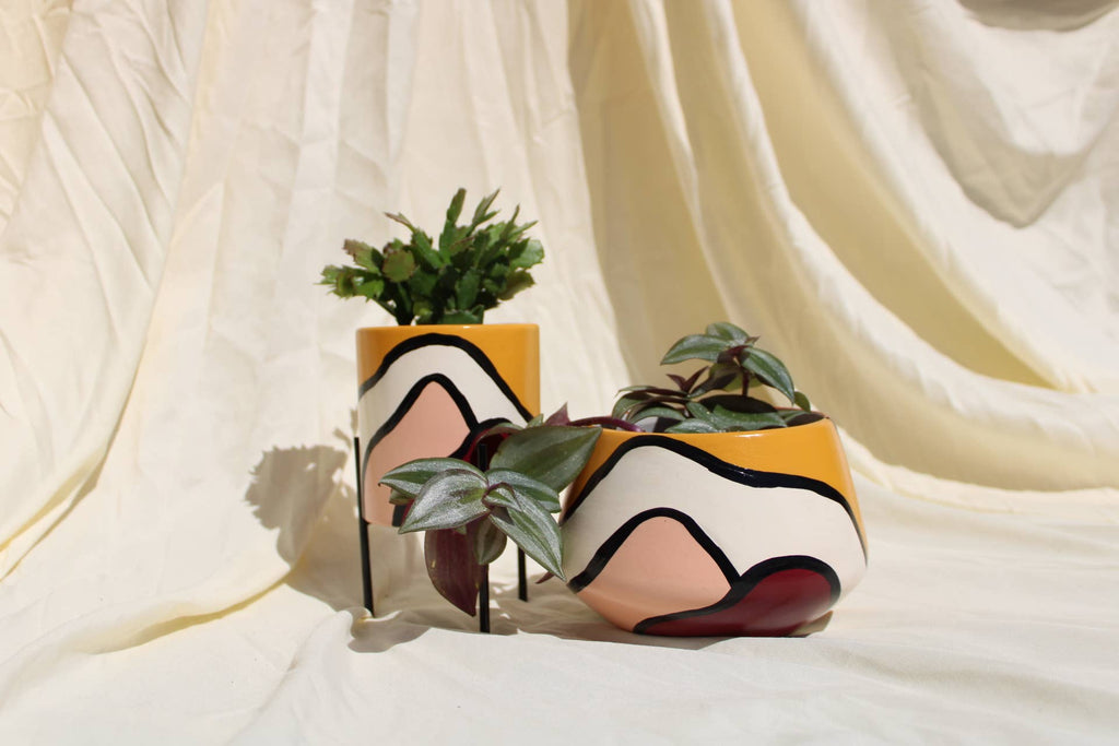 Flora Planter Pot | Ceramic | Design: Desert Days
