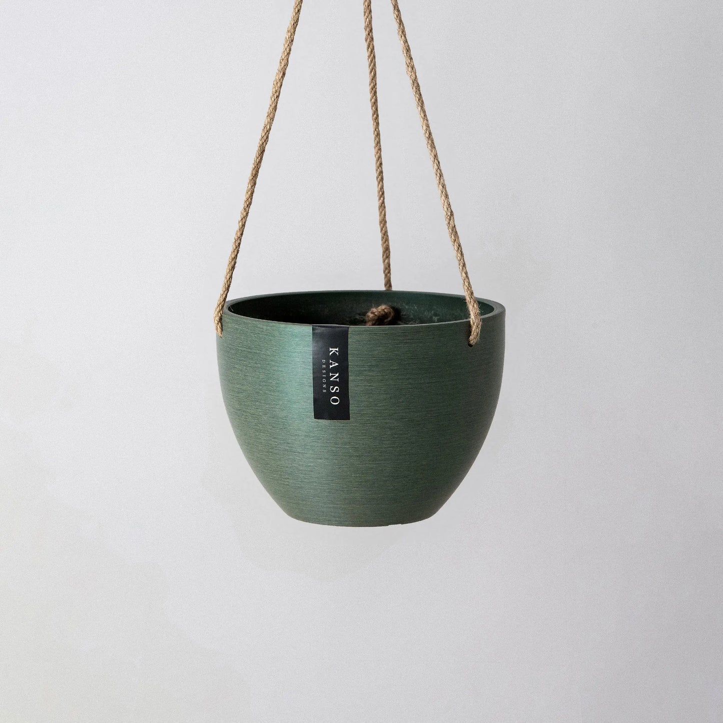 8" | 12" Signature Stone Hanging Planter Pot | 4 Colorways