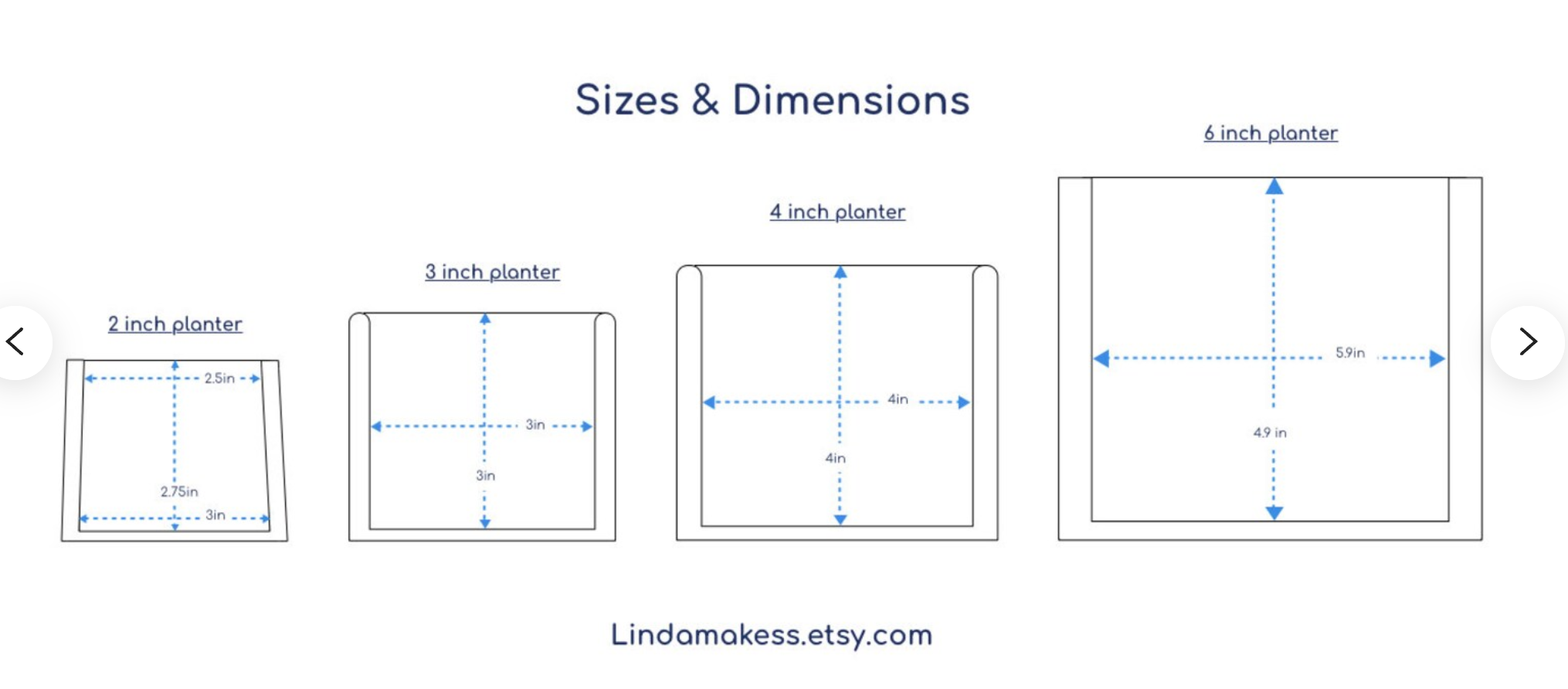 Rust & Orange Watercolor Planter | Multiple Sizes