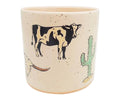 WESTERN ICON  PLANTER 6.5" , 5"/6.5" NESTED WITH 78143