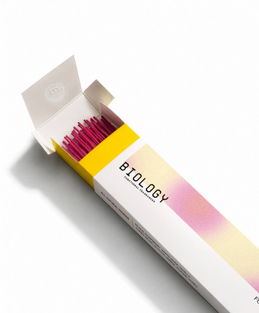 FUZZ | Peach, Amber & Vetiver | Natural Incense