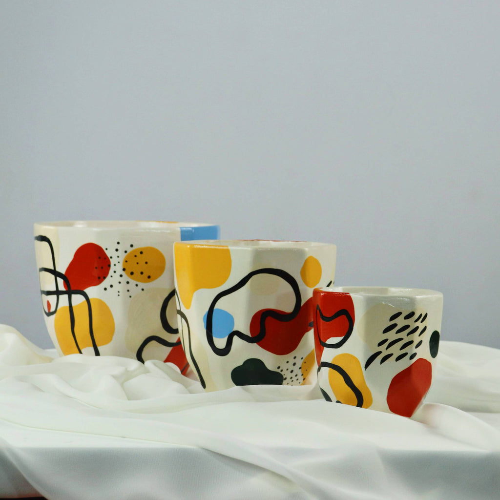 Small Multi-face Planter | Design: Real Autumn