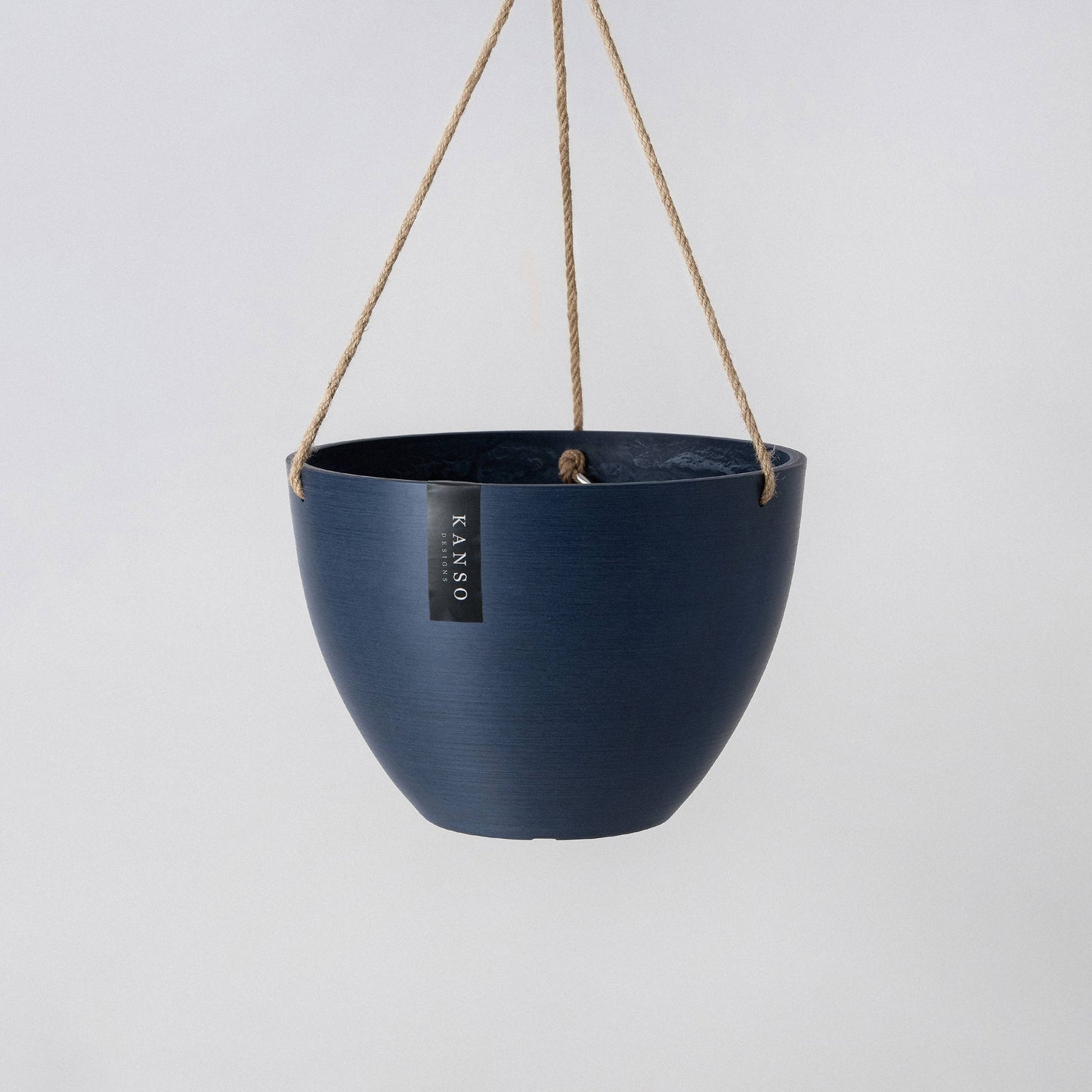 8" | 12" Signature Stone Hanging Planter Pot | 4 Colorways