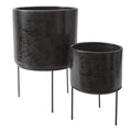 Cantabria pot and stand 15”
