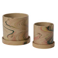 Melage pot with saucer 5.5”